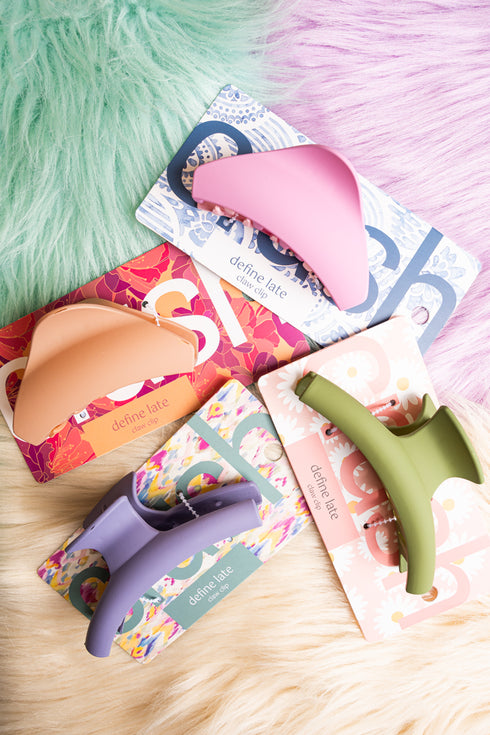 One Define Late Hair Claw - SHIPS ASSORTED