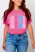 Polka Dot Pop Mama Comfort Colors Adult Ring-Spun Cotton Tee