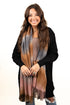 Seattle Skyline Long Scarf, Beige