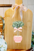 Pink Porcelain Dream Decorative Wood Cutting Board