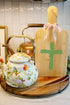 Boxwood Cross Decorative Wood Cutting Board