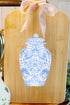 Ginger Jar Decorative Wood Cutting Board *Choose Your Color