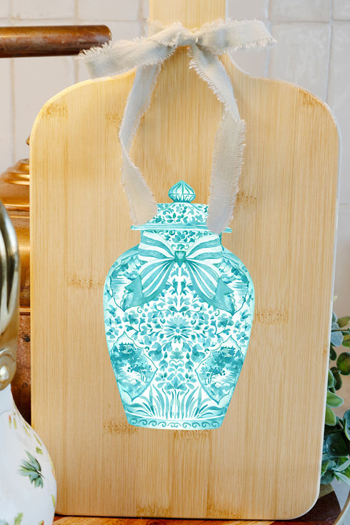 Ginger Jar Decorative Wood Cutting Board *Choose Your Color