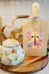 Pastel Brushstroke Cross Decorative Wood Cutting Board