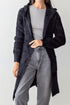 Curl Up and Get Cozy Hooded Cardigan, Black