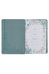 The Lord is My Shepherd Teal Faux Leather Devotional Book