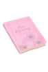 New Beginnings Pink Floral Faux Leather Devotional