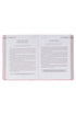 New Beginnings Pink Floral Faux Leather Devotional