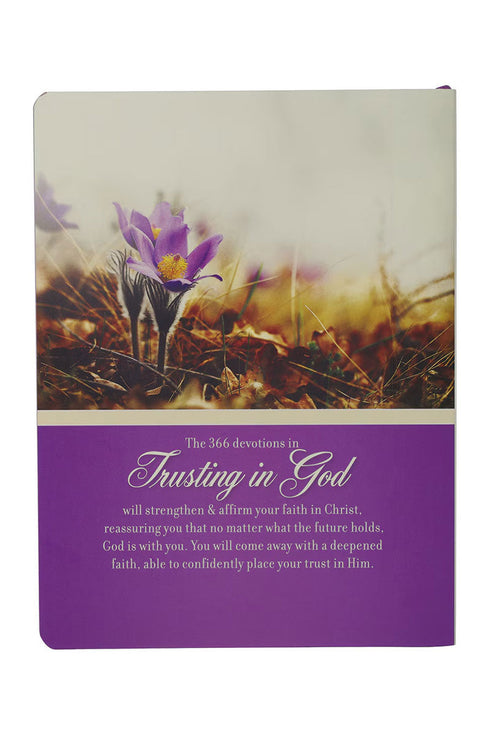 Trusting in God Hardcover Devotional