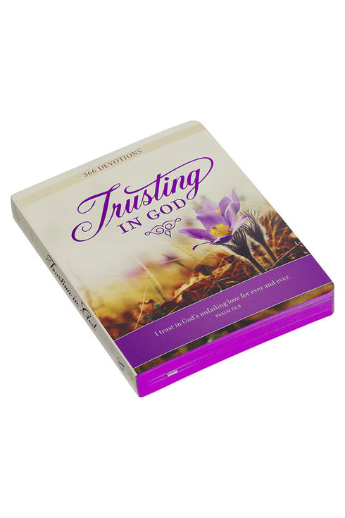 Trusting in God Hardcover Devotional