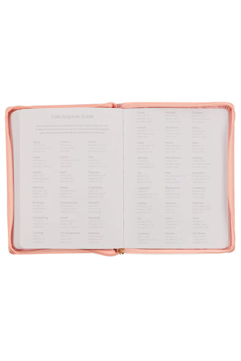 2025 I Can Do Everything Pink Zippered 18 Month Daily Planner