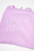 Classic Pink You Design It Embroidered Side Bows Unisex NuBlend Crew Sweatshirt *Customize Your Text and Bows