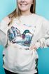Side Bows Mallard Mountains Heavy Blend Crew Sweatshirt
