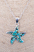 Driftstone Starfish Silvertone Necklace