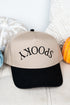 Upside Down Spooky Embroidered Five Panel Twill Cap