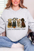 Just A Spooky Paw Heavy Blend Crew Sweatshirt