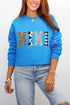 Pattern Play Mimi Heavy Blend Crew Sweatshirt