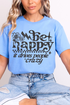 Black Be Happy Softstyle Adult T-Shirt