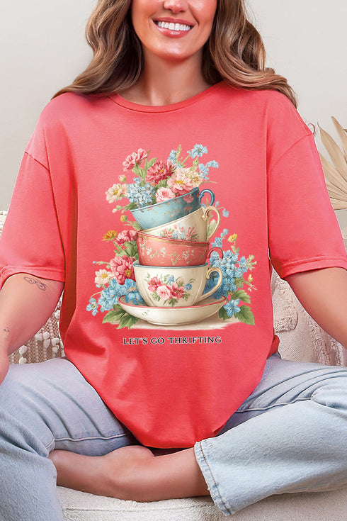 Let's Go Thrifting Softstyle Adult T-Shirt