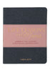 Life Lessons For Moms Gray and Pink Faux Leather Book