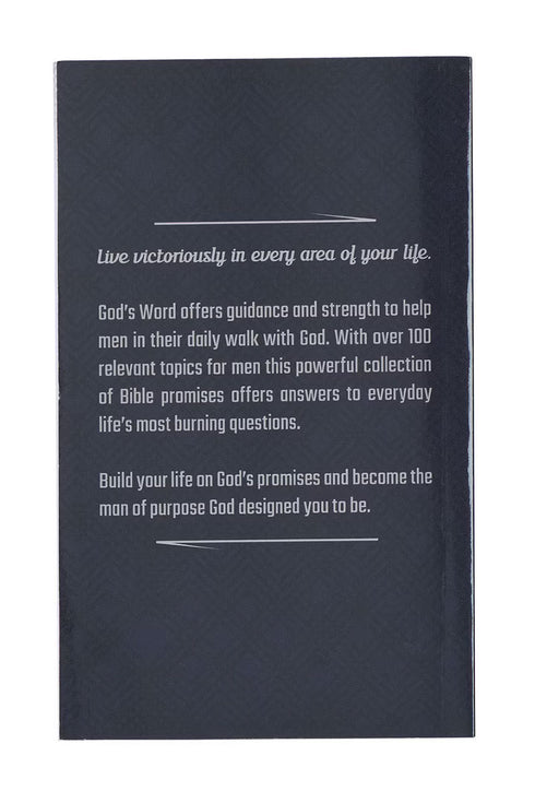 Promises from the Word for Men Indigo Blue Book