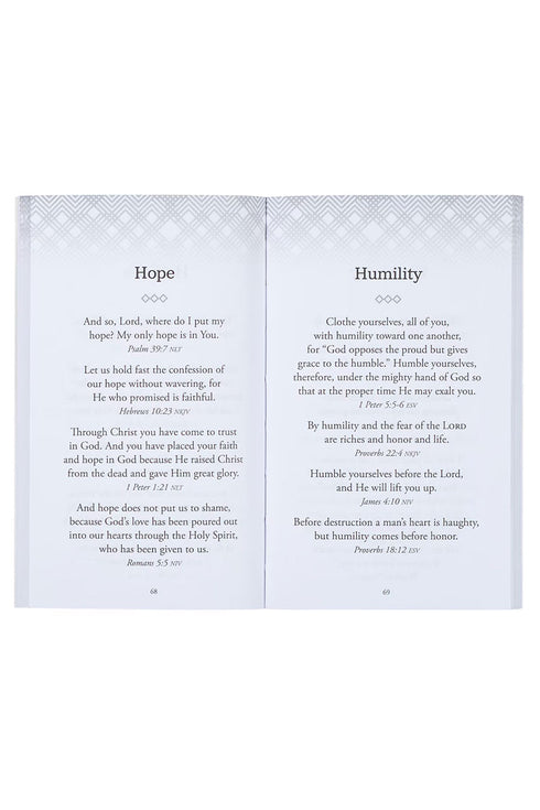 Promises from the Word for Men Indigo Blue Book