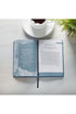 101 Prayers to Cope with Depression Blue Faux Leather Book