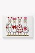 Geese In Love Formation Ready To Frame Canvas Print