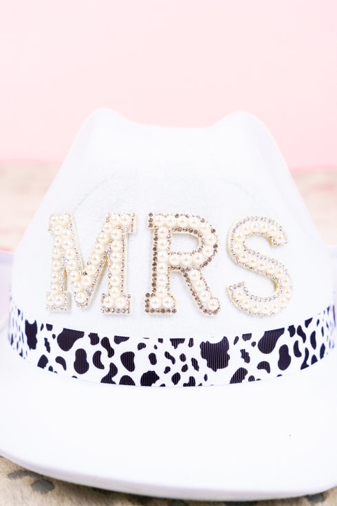Pearl Broadway Mrs White Cowgirl Hat