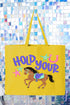 Hold Your Horses Canvas Jumbo Tote