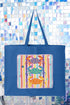 Hot Crab Summer Canvas Jumbo Tote