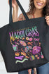 Beads, Bows, and Bourbon St Canvas Jumbo Tote