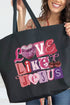 Bold Love Like Jesus Canvas Jumbo Tote