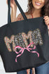 Bubble Mama Ribbon Canvas Jumbo Tote