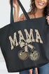 Cherry Luxe Mama Canvas Jumbo Tote