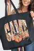 Courtside Cutie Canvas Jumbo Tote
