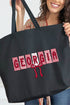Doodle Georgia Coquette Canvas Jumbo Tote