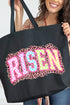 Risen In Color Canvas Jumbo Tote