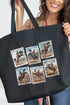 Rodeo Stamps Canvas Jumbo Tote