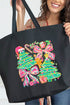 Sugarplum Magic Canvas Jumbo Tote