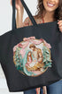 The Painted Baby Jesus Coquette Canvas Jumbo Tote