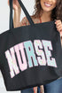 Timeless Nurse Canvas Jumbo Tote
