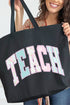 Timeless Teach Canvas Jumbo Tote