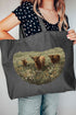 Highland Herd Canvas Jumbo Tote