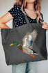 Mallard Flights Canvas Jumbo Tote
