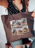 Rodeo Stamps Canvas Jumbo Tote