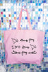 Boot Spurs Canvas Jumbo Tote