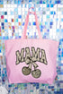 Cherry Luxe Mama Canvas Jumbo Tote