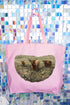 Highland Herd Canvas Jumbo Tote