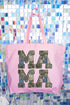 Patchwork Camo Mama Canvas Jumbo Tote
